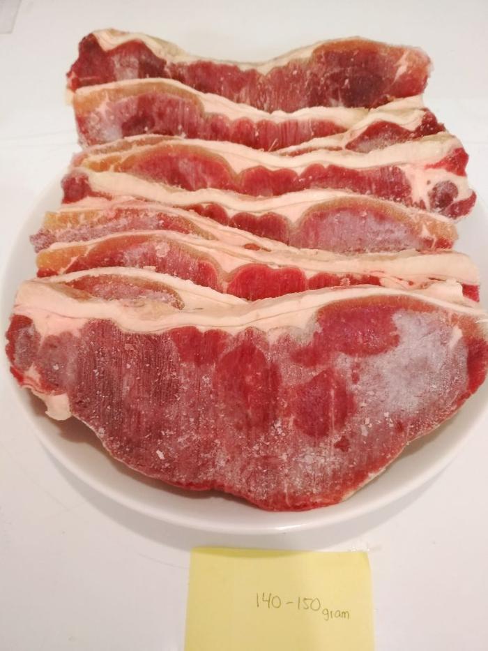 Gambar Daging Sapi Sirloin Steak Import AUS Beef Grade A - 175-180 gr dari frozenology undefined Tokopedia