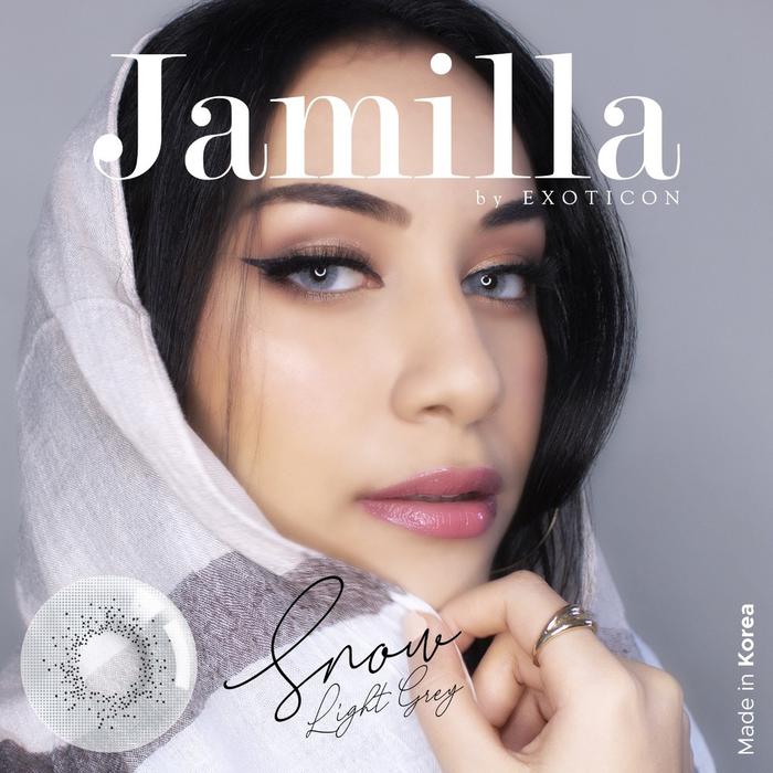 Gambar SOFTLENS X2 JAMILLA BY EXOTICON 14.5 MM ( NORMAL ) - JAMILLA SNOW, -3.00 dari LookShop undefined 4 Tokopedia