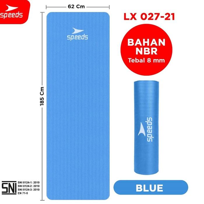 Gambar ~Harga Special~ Matras Yoga TPE Aerobic 6mm Alas Olahraga Senam Fitness Mat Waterproof Berstandar SNI 027-3 Buruan Sebelum Kehabisan - 21B dari MYSpeed Shop undefined Tokopedia