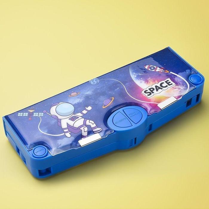 Gambar Kotak Pensil Anak Unik Canggih Tempat Pensil Rautan Gunting Penghapus Banyak Tombol - Space dari Sarahh id undefined Tokopedia