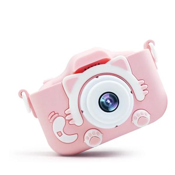 Gambar Kamera Anak Mini X5S Digital Mini Kids Mainan Digital Dual Kids Camera Foto Video 1080p Children Fun - Pink dari Elangfone undefined Tokopedia