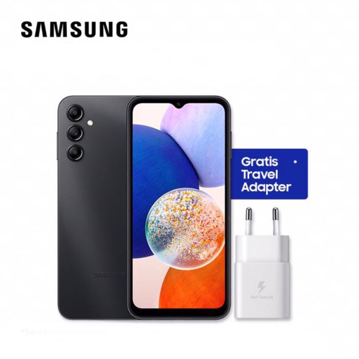 Gambar Samsung Galaxy A14 5G | 6GB+128GB | Dimensity 700 | 50MP Triple Camera | 6.6" PlS LCD | Garansi Resmi Samsung Indonesia 1 Tahun - black dari chococookiestores undefined Tokopedia