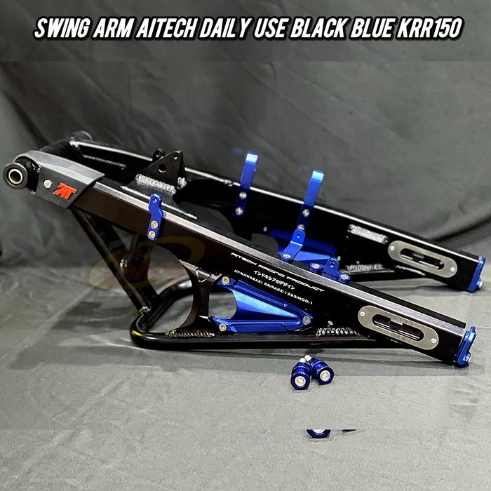 Gambar Swing Arm Ninja R SS Daily Harian Aitech - Black Blue dari 1Shop Bikers Pontianak undefined Tokopedia