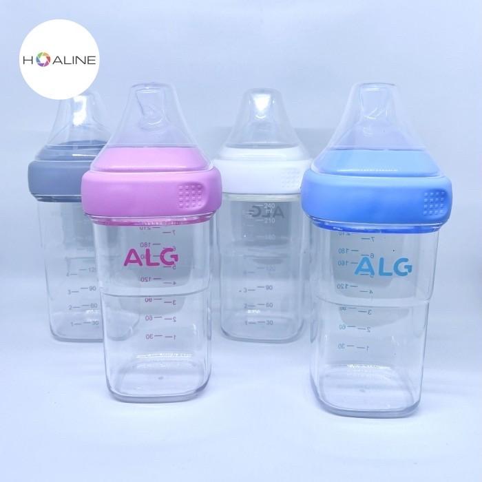 Gambar Botol susu bayi kotak / Square Feeding Bottle Baby BPA FREE HL 6201 - Putih dari hoaline undefined Tokopedia
