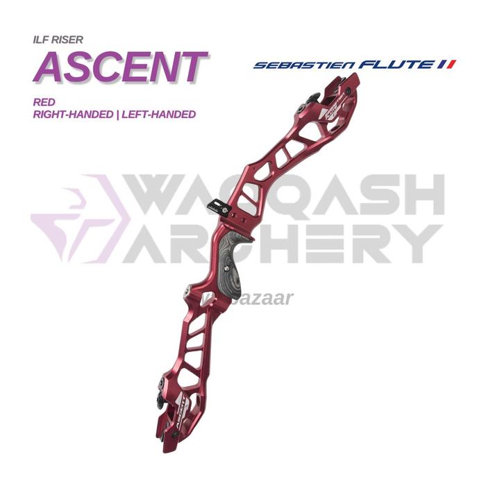 Jual SEBASTIEN FLUTE ASCENT 25" ILF RISER Recurve Bow Original - Merah ...