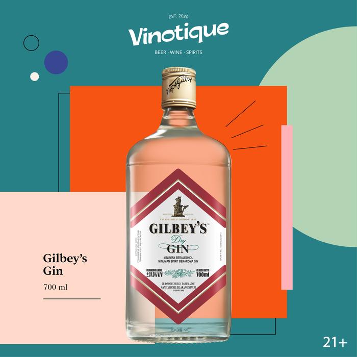 Gambar GILBEYS Gin Minuman Alkohol [700 mL] dari Vinotique undefined Tokopedia