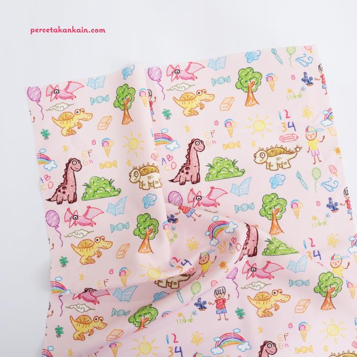 Gambar Kain Doodle Crayon Pattern - Crayon 1 dari Arlie Percetakan Kain undefined Tokopedia
