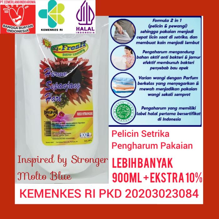 Gambar pelicin dan pewangi freshly parfum baju pakaian super laundry loundry - MAWAR MERAH dari warung wangi by fatema undefined Tokopedia