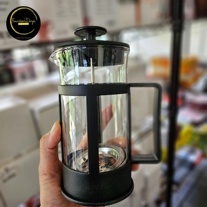 Gambar French Press | Alat seduh kopi & teh - oneTwoCups - SS + Plastik dari Fourteendays undefined 4 Tokopedia