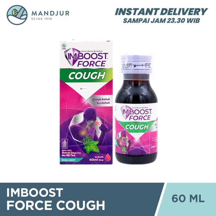 Gambar Imboost Force Cough 60 mL - Sirup Batuk Berdahak dari Apotekmandjurofficial undefined Tokopedia