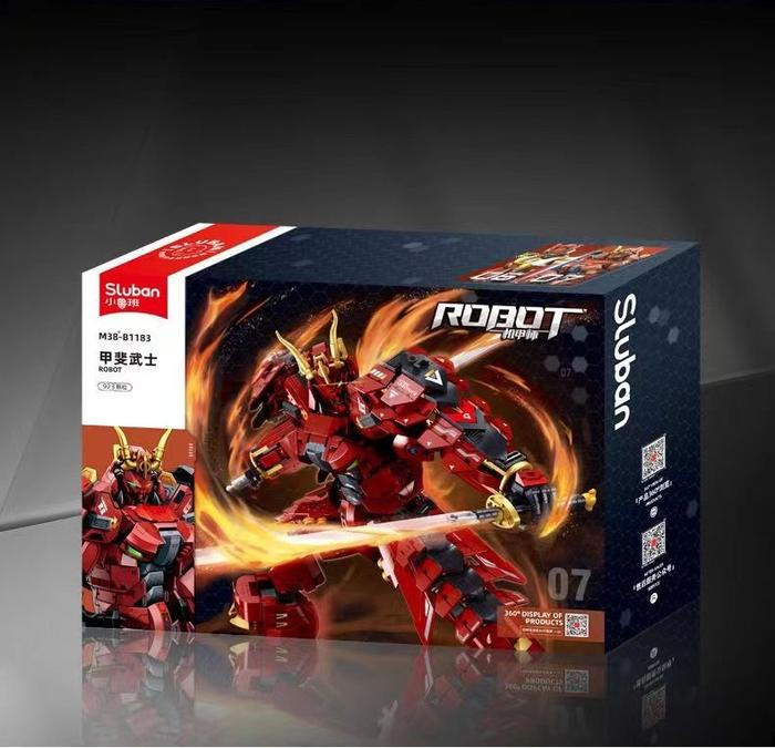 Gambar JnB Sluban Block Bricks Robot 900++ Pcs - Samurai Kai dari JnB Toy Collections undefined Tokopedia