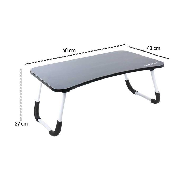 Gambar Meja Rak Portable 60x40cm Laptop Komputer Kamar Table Roda Adjustable - Hitam (Pendek) dari Distributorgadget.com undefined Tokopedia