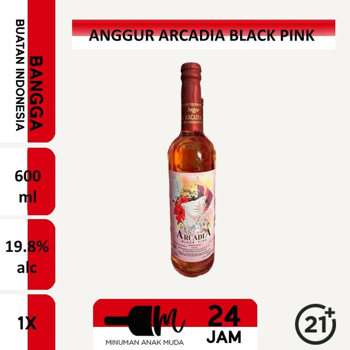Gambar Anggur Arcadia Black Pink 600ml dari Minuman Mall undefined Tokopedia