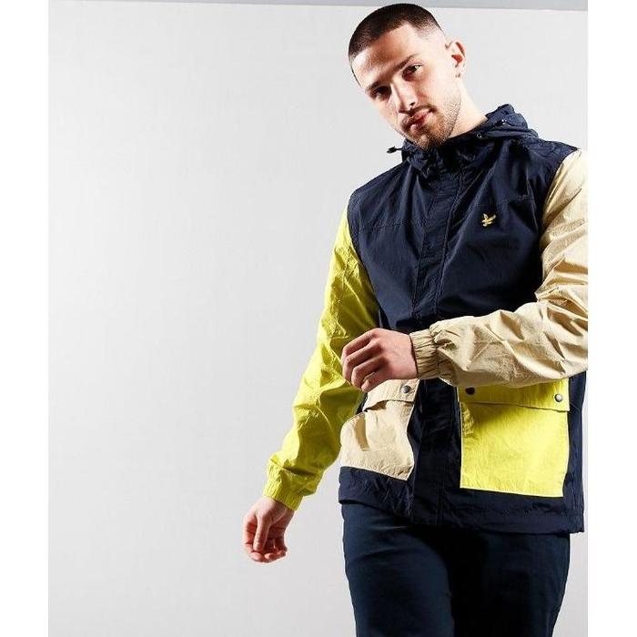 Gambar LYLE & SCOTT COLORBLOCK JACKET NAVY ORIGINAL - Navy, M dari ArchaniSTore undefined Tokopedia