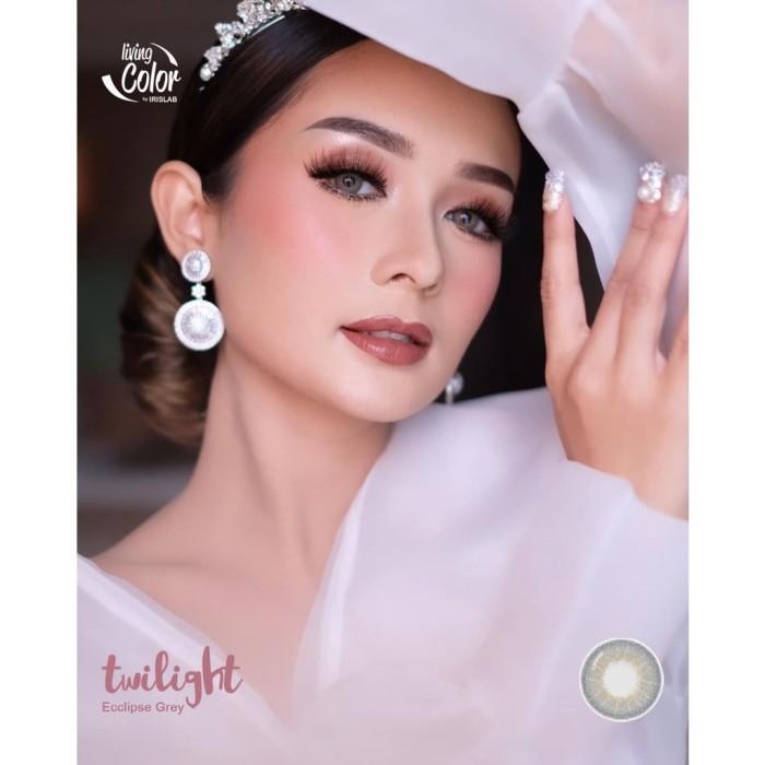 Gambar SOFTLENS LIVING COLOR TWILIGHT ( NORMAL ) 14.2 MM - ECLIPSE GREY, -1.75 dari LookShop undefined Tokopedia