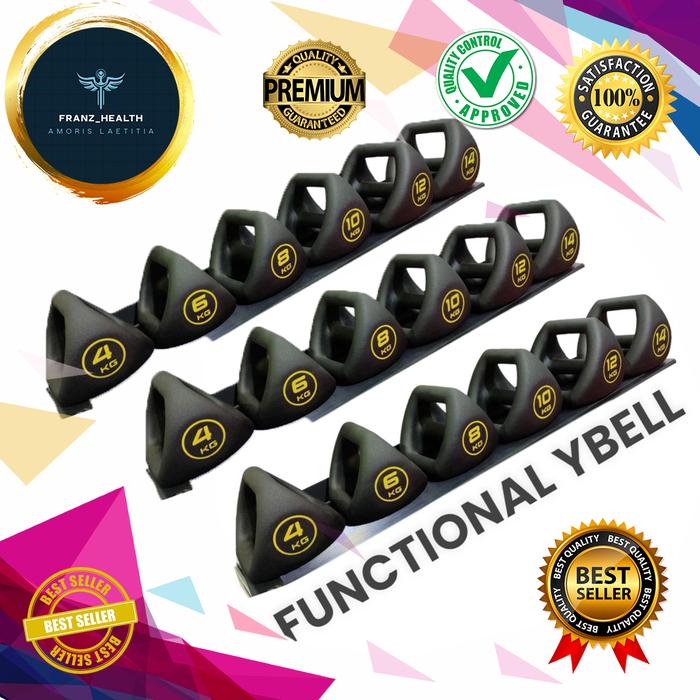 Gambar Functional YBell - Triangular Dumbbell - 4 KG dari Franz Fitness undefined Tokopedia