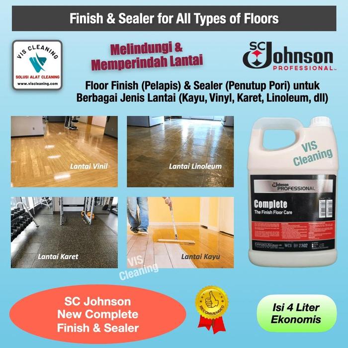 Gambar SC Johnson New Complete Finish Floor Care 4 L (Cairan Pelapis Lantai) dari CV UFARA undefined Tokopedia