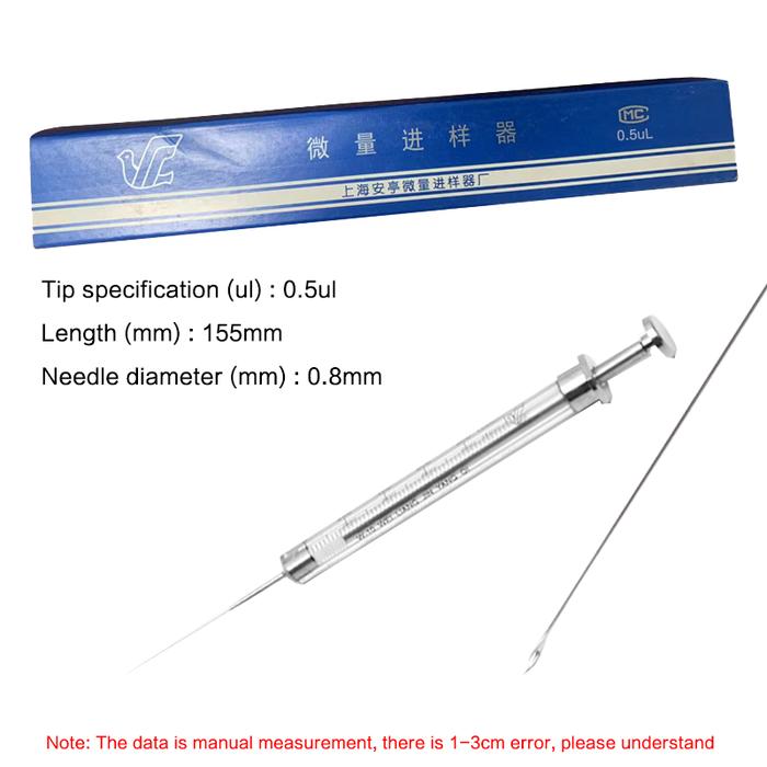 Gambar Microliter Syringes Injector Glass Microliter Syringe Microliter Glass Syringe For Gas Chromatografi - 0.5ul dari Yuan-K undefined Tokopedia