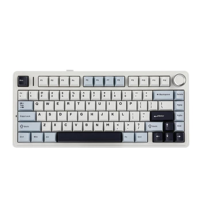 Gambar Bijou EPOMAKER x AULA F75 75% Gasket Wireless Mechanical Keyboard Windows/MacOS/Linux/Android/iOS Custom - GLACIER BLUE, LEOBOG REAPER dari Bijou Keebs undefined Tokopedia