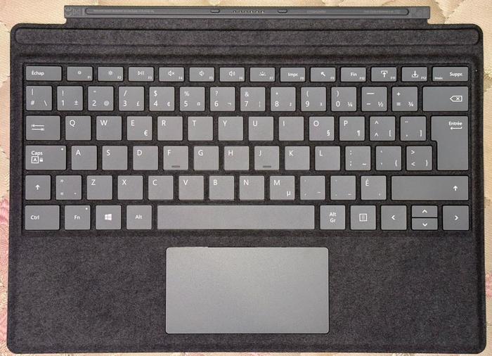 Gambar No Box Microsoft Surface Pro 3 4 5 6 7 Keyboard Type Cover Alcantara - Charcoal Baru dari Yen McKinney undefined Tokopedia