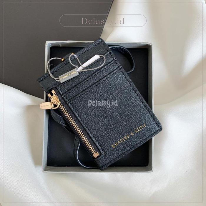 Gambar Name Tag Zip Lanyard - 50701105 - BLACK + BOX dari Sarahh id undefined Tokopedia