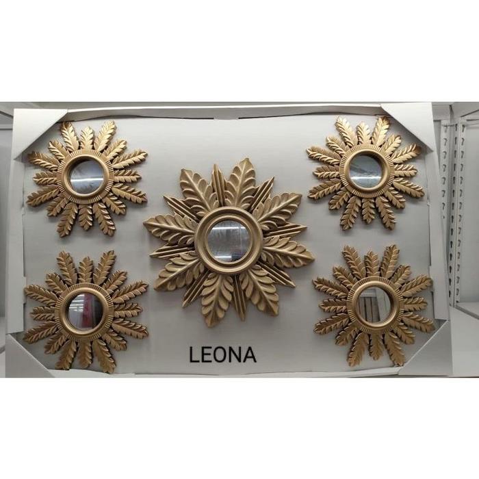 Gambar Hiasan dinding informa | pajangan dinding | wall decor | wall decor art | dekorasi dinding - Leona (Gold) dari TOKO_CICAKCICIK undefined Tokopedia