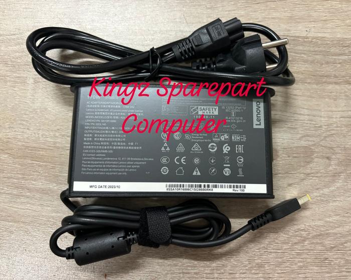 Gambar Adaptor charger lenovo LOQ 15 20V 8.5A 170W NEW - MODEL KE 1 dari Kingz Sparepart Computer undefined Tokopedia