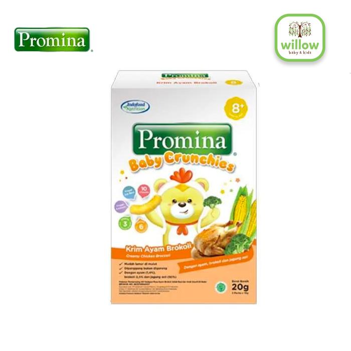 Gambar Snack Bayi - Promina Baby Crunchies 20gr - Krim Ayam Broko dari Willowbabyshop undefined Tokopedia
