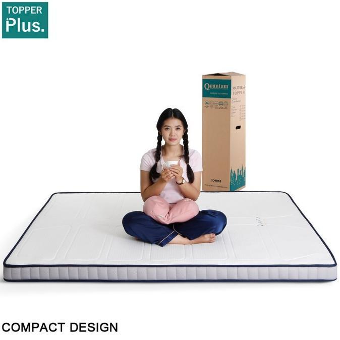 Gambar Matras Topper Quantum Plus Tebal 10 Cm Uk 90 100 120 160 180 200 - 90x200 dari PT SEJAHTERA ORDERAN undefined Tokopedia