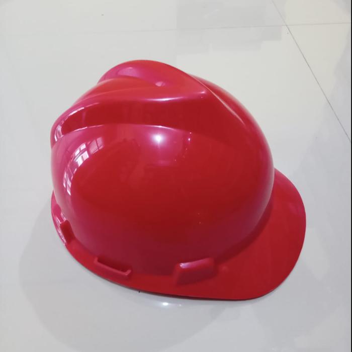 Gambar helm proyek / helm safety proyek /safety helmet - Merah dari Purwokerto safety dan teknik undefined Tokopedia