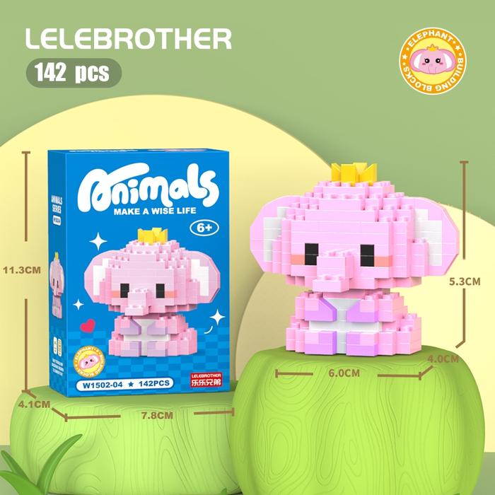 Gambar Block Mainan Balok Susun Building Block Nano Blok Nano Bricks Balok Susun Mainan Edukasi Souvenir Ulang Tahun Anak murah Bricks - Little Elephant dari Big Wind Shop undefined Tokopedia