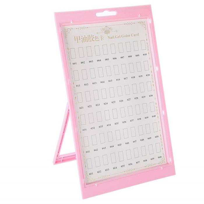 Gambar Nail Frame Display Bingkai Pigura Kuku Figura Display Nail Art Holder - Pink dari Mireading undefined Tokopedia