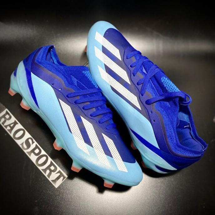 Sepatu Bola Adidas F50 X Crazyfast Sky Blue White Slimfit  Muhammadharisnasution769