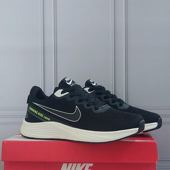 Gambar SEPATU PRIA SNEAKERS NK ZOOMZ KUALITAS IMPORT COCOK UNTUK JALAN DAN OLAHRAGA - Hitam, 39 dari Gudang sepatu jakarta undefined 2 Tokopedia