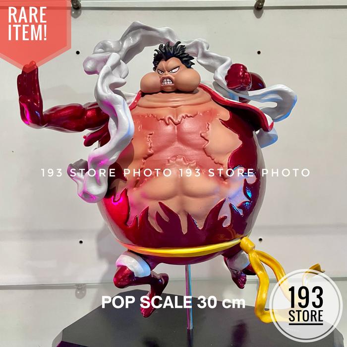 Gambar LUFFY GEAR 4 TANK MAN ONE PIECE FIGURE ORIGINAL STATUE CUSTOM POP SCALE FZO SCALE - Merah dari 193 store undefined Tokopedia