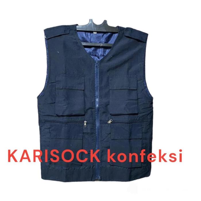 Gambar ROMPI - ROMPI LAPANGAN KING - ROMPI WARTAWAN - ROMPI OUTDOOR - ROMPI KEGIATAN - ROMPI MULTIFUNGSI - ROMPI PRIA WANITA - ROMPI KEGIATAN -VEST - Navy, XXL dari tunggul wulung teknik undefined Tokopedia