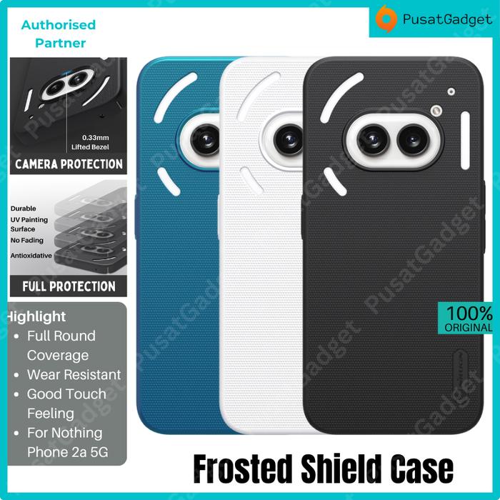 Gambar Case Nothing Phone 2a FROSTED Shield Casing - Black dari PusatGadget undefined Tokopedia