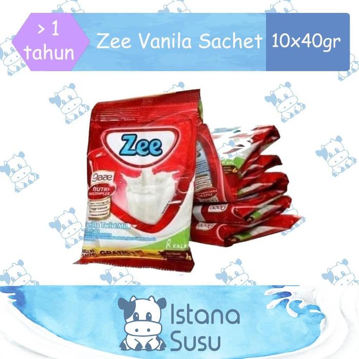Gambar Zee Sachet Renceng (10 Sachet x 38 Gr) - Vanilla dari jubaiboutique undefined 3 Tokopedia