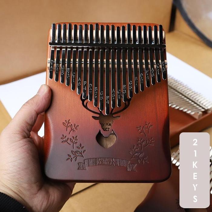 Gambar Kaikki Kalimba 21 Keys 21 Kunci Deer Wood Kayu Finger Piano Alat Musik Musical Instrument Portable Murah Terunik - Rusa dari Ofeelia undefined Tokopedia