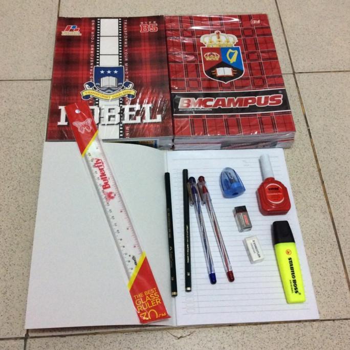 Gambar Paket Alat Tulis Sekolah Stationery dari CV Bratas undefined Tokopedia