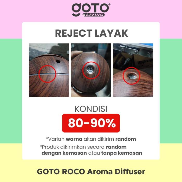 Gambar Ekstra Goto Roco Humidifier Diffuser Aroma Terapi Essential Oil Pelembab - REJECT LAYAK dari Veronicakb Shhop undefined Tokopedia