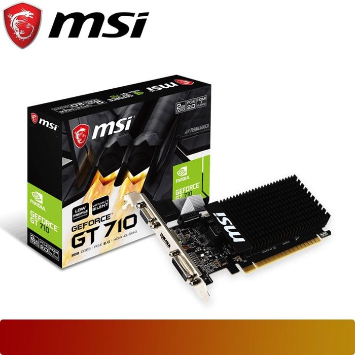 Msi Nvidia Geforce Gt 710 2gd3h Lp