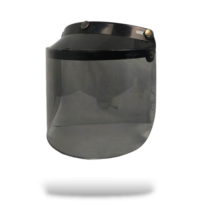 Gambar SOJI Kaca Helm Retro Dewasa Anak Cembung Datar Venom -  datar smoke dari SOJI Helmet Official Store undefined Tokopedia