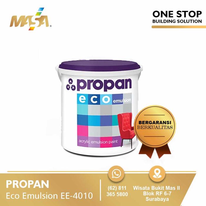 Gambar CAT TEMBOK DALAM MURAH PROPAN ECO EMULSION EE – 4010, 5 KG (MIXING) - BASE A dari MASA BUILDING SOLUTION undefined Tokopedia