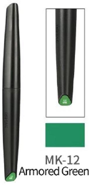 Gambar DSPIAE Soft Tipped Acrylic Pen Marker for Gundam Gunpla Water-based Tip Plastic Model Kit Coloring Tools MK / MKM / MKF - MK-12 ArmorGree dari LumixJr Hobby Shop undefined Tokopedia