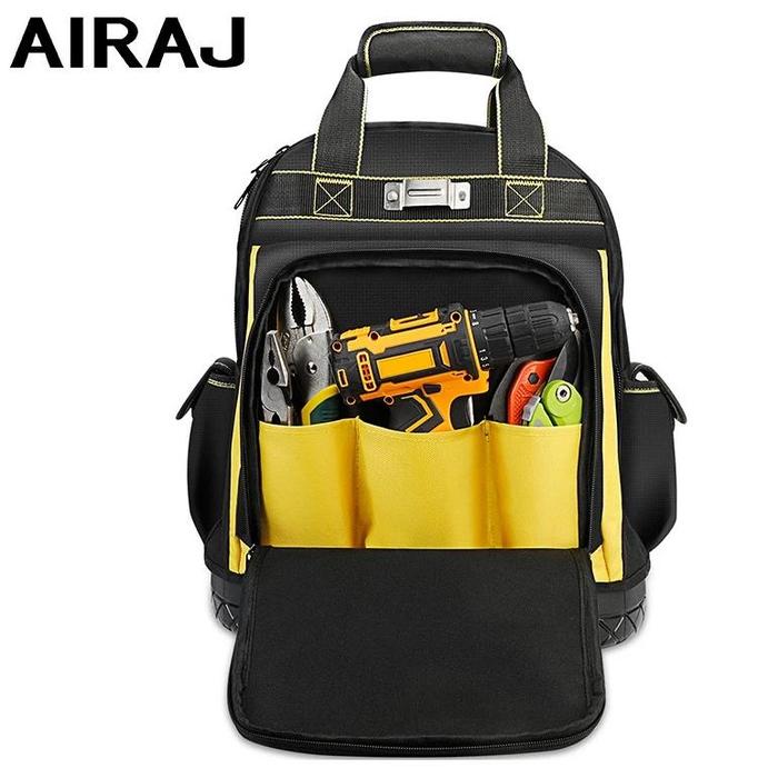 Gambar Airaj Tool Storage Bag Backpack Tas Tukang Alat Perkakas Waterproof Terbaru dari SEMBRANI DJAYA undefined Tokopedia