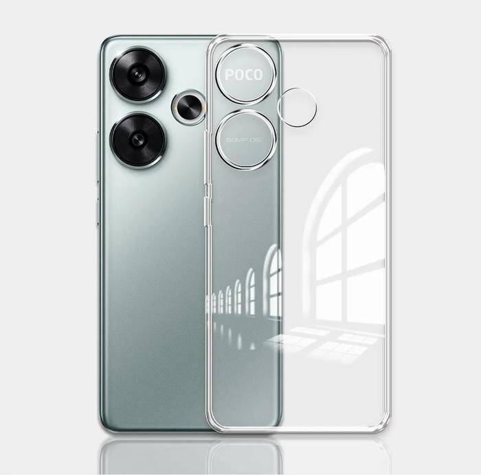 Gambar POCO F6 XIAOMI Premium Soft Clear Casing Case dari Vega Ware undefined Tokopedia