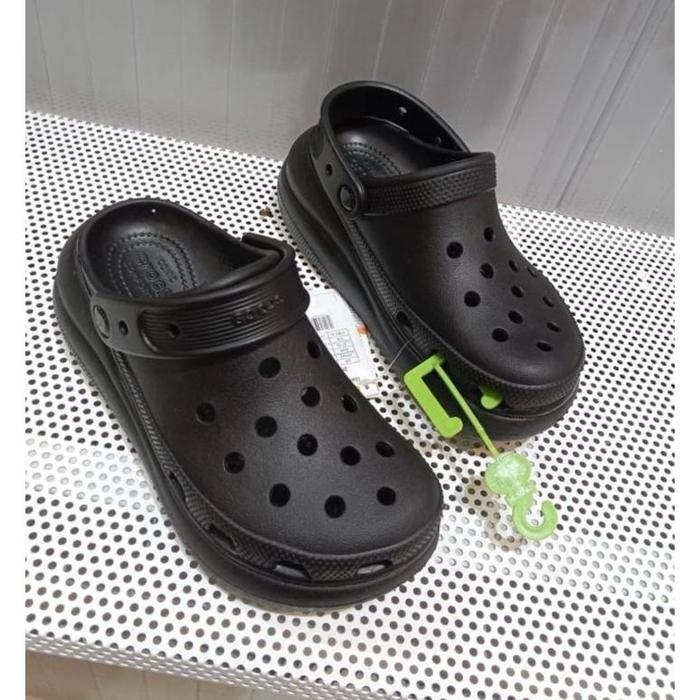 Gambar CROCS CLASSIC CRUSH CLOG ORIGINAL 100% - Hitam dari glasswall undefined Tokopedia