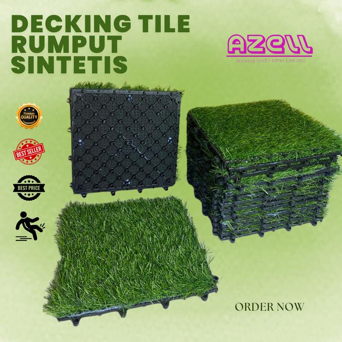Tille Rumput Jual Decking Tile/Lantai Rumput Sintetis - Kab. Bogor - Azaleaparket ...