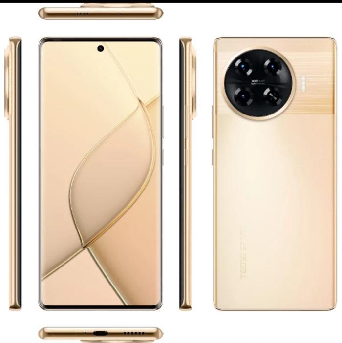 Gambar TECNO SPARK 20 PRO+ [8/256GB] GARANSI 12+1 RESMI TAM - SEGEL BOX - GOLD dari XsianStore undefined Tokopedia